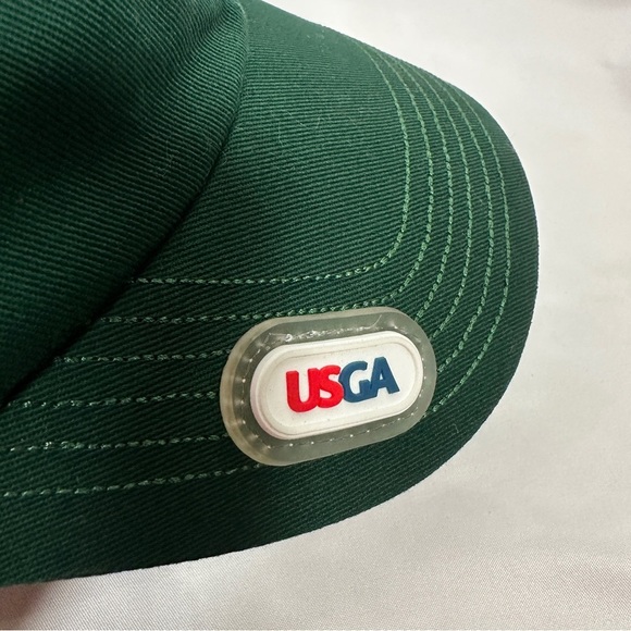 USGA 2018 U.S. Open Shinnecock Hills Golf Hat Member Forest Green Adjustable - Picture 6 of 10